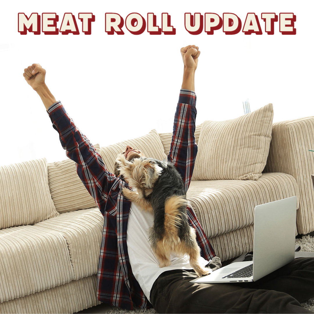 HappyHowiesInc's tweet photo. ๐ฃ Meat Roll Status 4/4/2022 ๐ฃ
You've been asking & we've been working our tails offโwe are targeting April 18th for opening pre-orders for online customers with shipment beginning around May 16th. https://t.co/nITAvQYQ4o
#happyhowies #meatroll #meatrollstatus #meatrollupdate https://t.co/SvszvhDjUQ