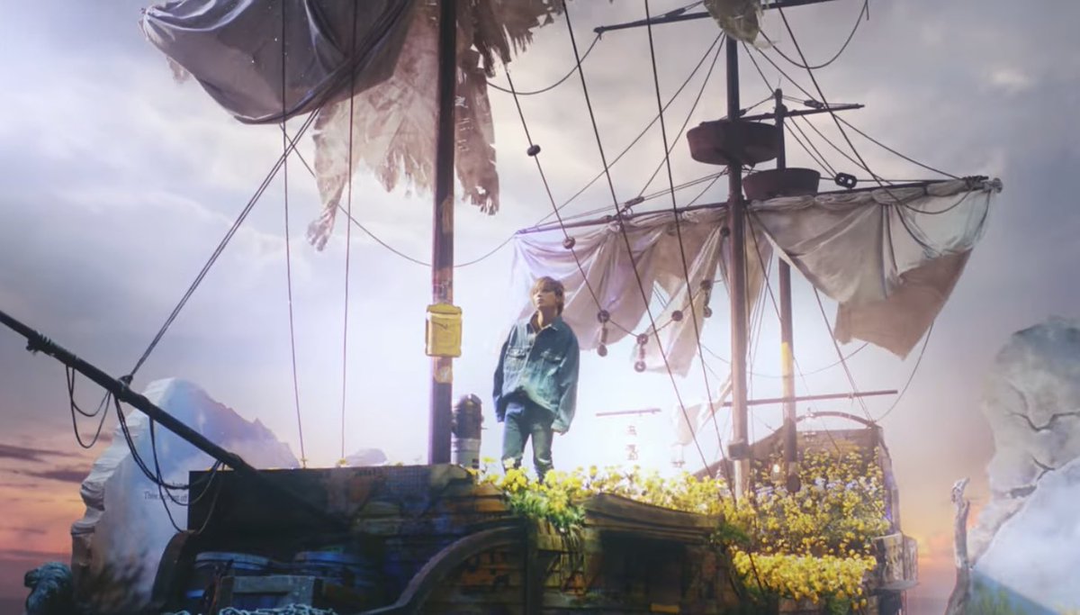 ArtsManilla's tweet photo. A ship on dry land, an uninhabited mansion, a man away from his own planet and a desolated &amp; lifeless street.

Just like the seasons, these moments will eventually pass on… 

hopefully.

#BIGBANG_StillLife
@ygent_official 
@YG_GlobalVIP https://t.co/mghNwbgj5f