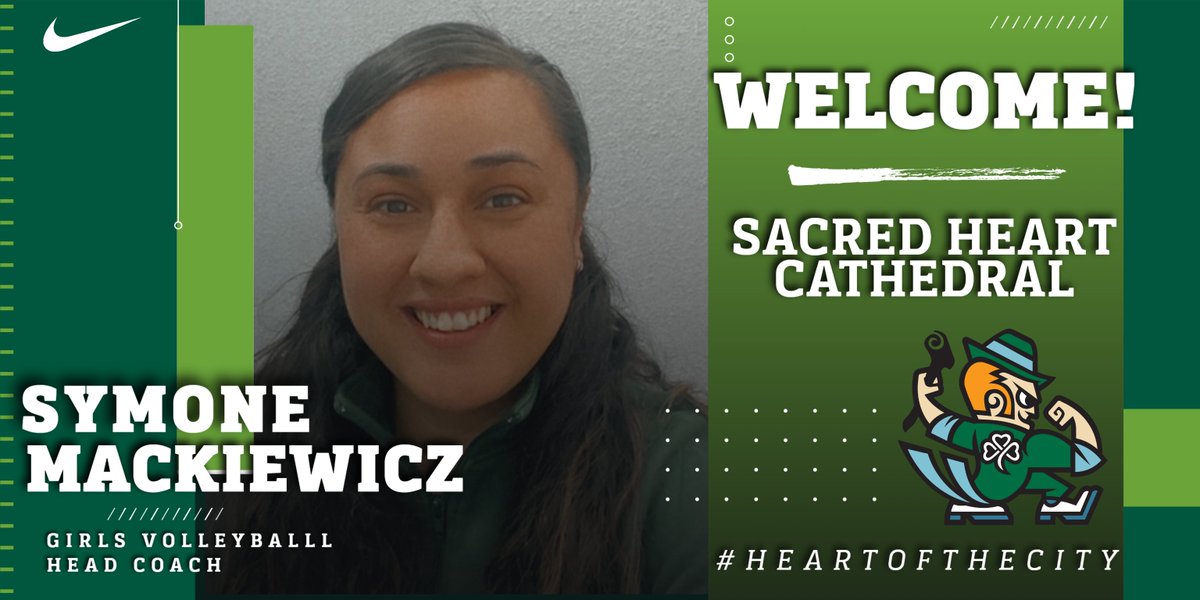 Sacred Heart Cathedral is pleased to announce Symone Mackiewicz '08 as the new head coach of the girls volleyball program. Check out the full press release here: shcp.edu/news/mackiewic…
Go IRISH! #HeartOfTheCity