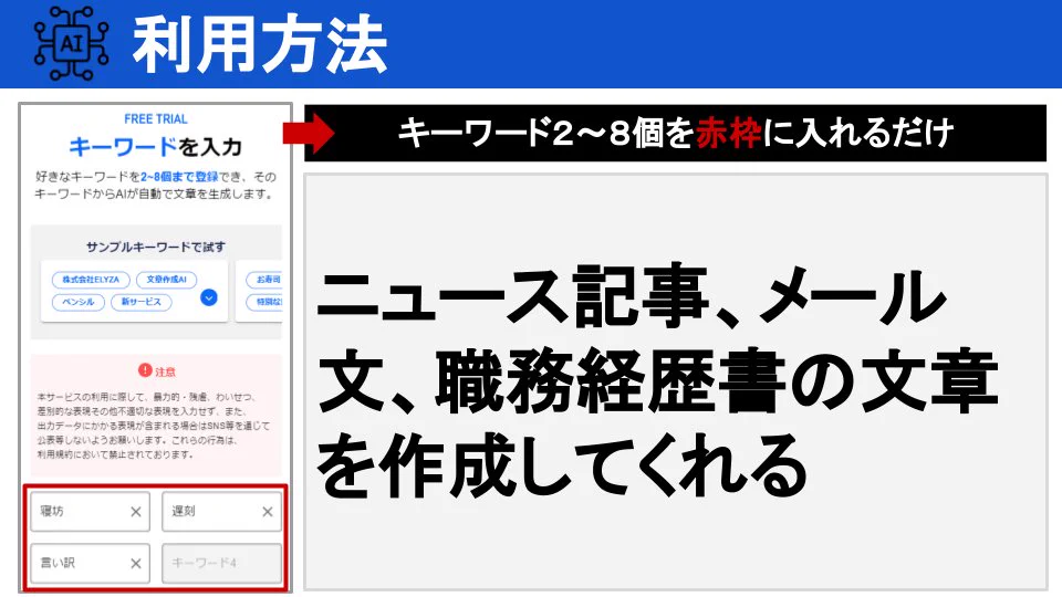 これは便利！AIが文章を執筆してくれる「イライザペンシル」！