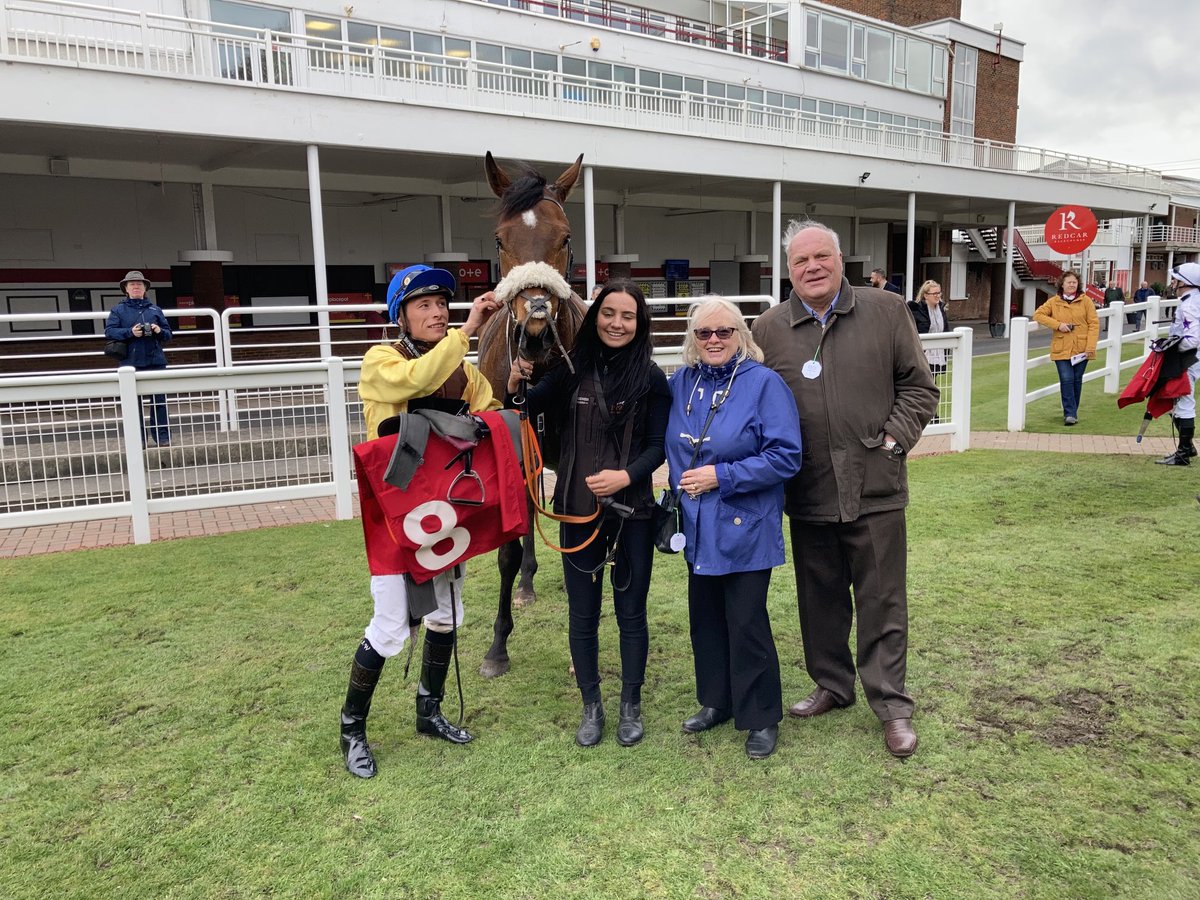 Nice start to our flat turf season as Clansman defies the bookies odds on yard debut ⁦<a href="/Redcarracing/">Redcar Racecourse</a>⁩ under a positive ride from Jason Watson. Well done to Christine and Allan Clarke who deserve every success. Great stuff Liam Bailey and TeamFPR