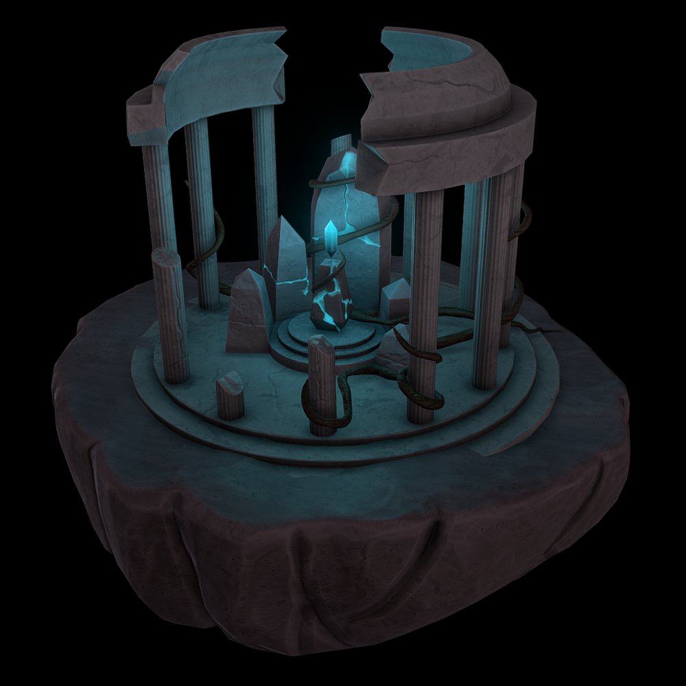 alexandreu97's tweet photo. My Prop is evolving! Starlight Temple 
#3dart #environment #gameart #gamedev #3dsmax #zbrush #Substance3DPainter #fantasy #stylized https://t.co/59njyf5XgO