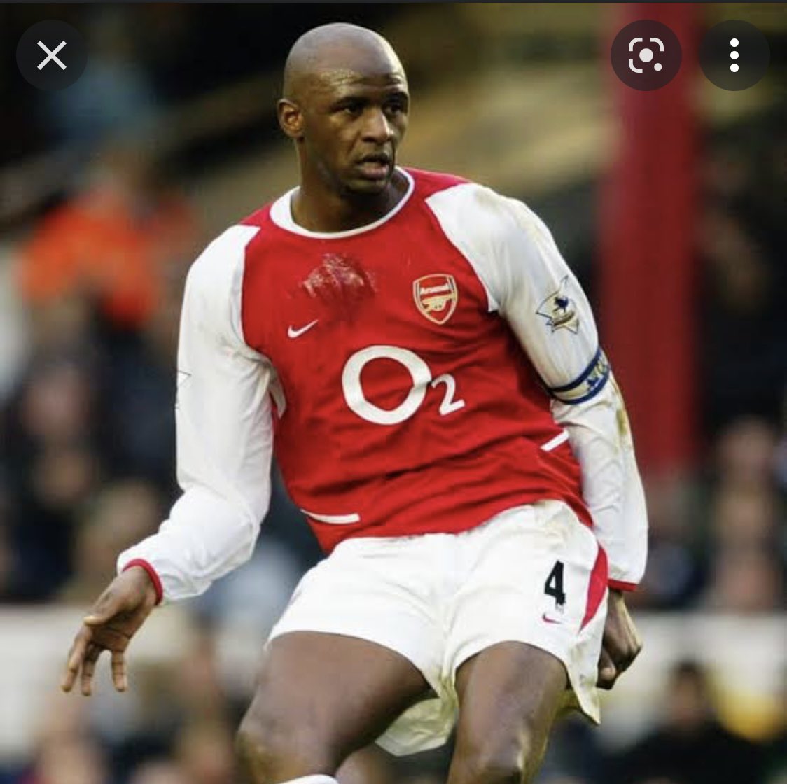 Patrick Vieira was and will always be invisible for Arsenal #CRYARS