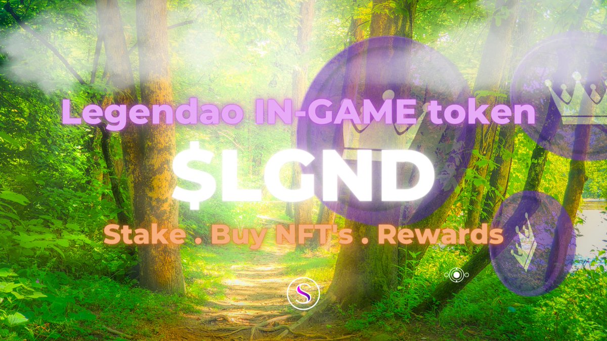 Staking rewards. Buying NFTs. Earning XP. Everything you need to learn about @legendaonfts in-game token $LGND - right over here. 
medium.com/legendao/all-a…
#defi $LGND $SCRT $LUNA $OSMO @secretnetwork <a href="/scrtlabs/">wen</a> #NFTCommunity #cryptocurrency #CosmosEcosystem