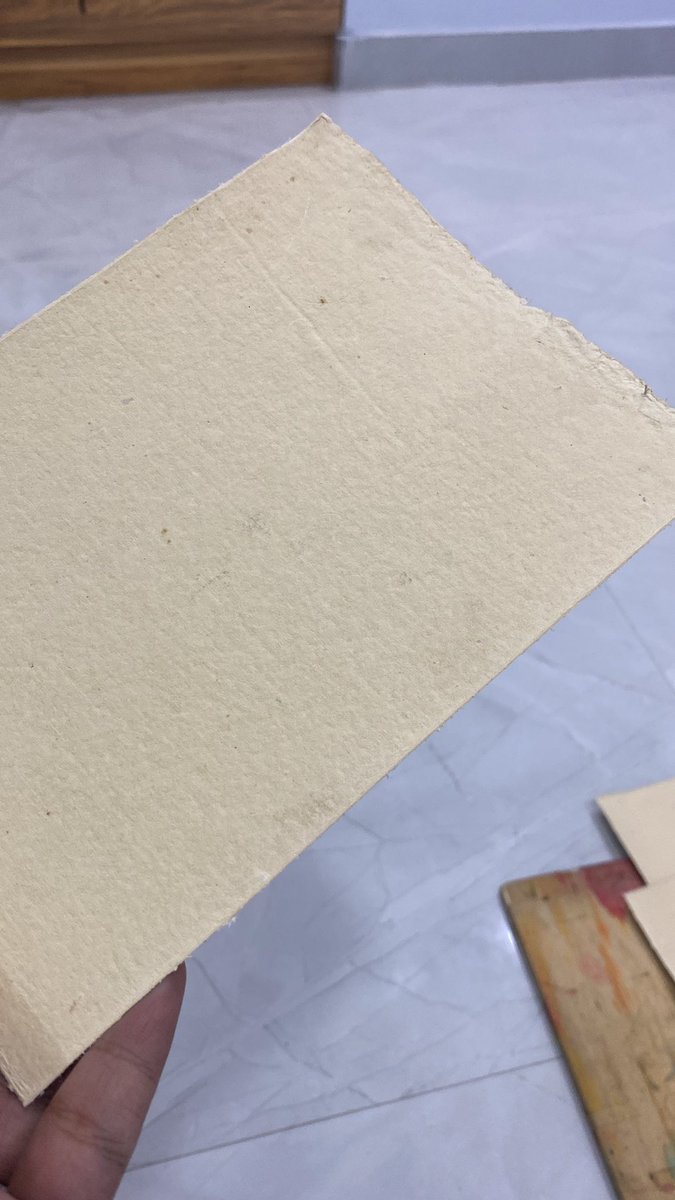 malavikareddi's tweet photo. I got a stack of some killer deckle edge paper which is my dad’s from many years ago. Basically vintage. Thank you @dlnreddi! https://t.co/F1B8GvWWQk
