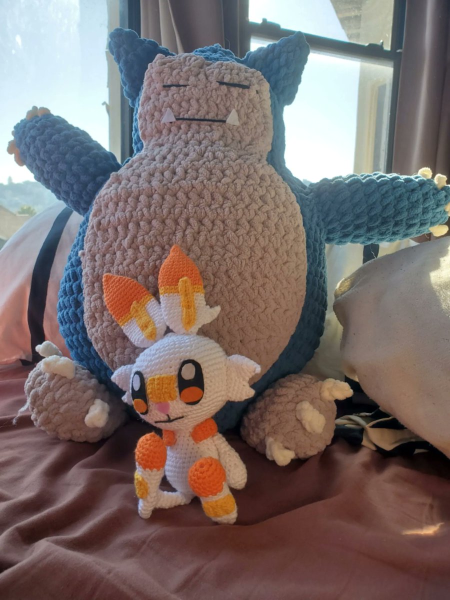 doctorsamuel's tweet photo. Gotta Craft 'Em All! Learn how to crochet at our free Crochet Class this Saturday 4/9 at 10am! https://t.co/OrRnEX4kJf
Also enjoy a look at some of the Pokemon creations I've made for friends and family! https://t.co/OW8TL6OgLV