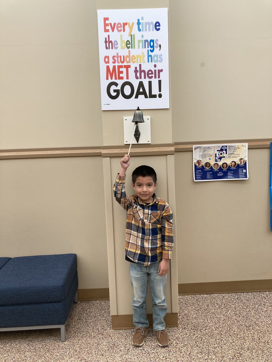 CE_Cougars's tweet photo. Congrats to this student in @Mrs_Seib class for reaching his goal! https://t.co/yqPQjrUrY8
