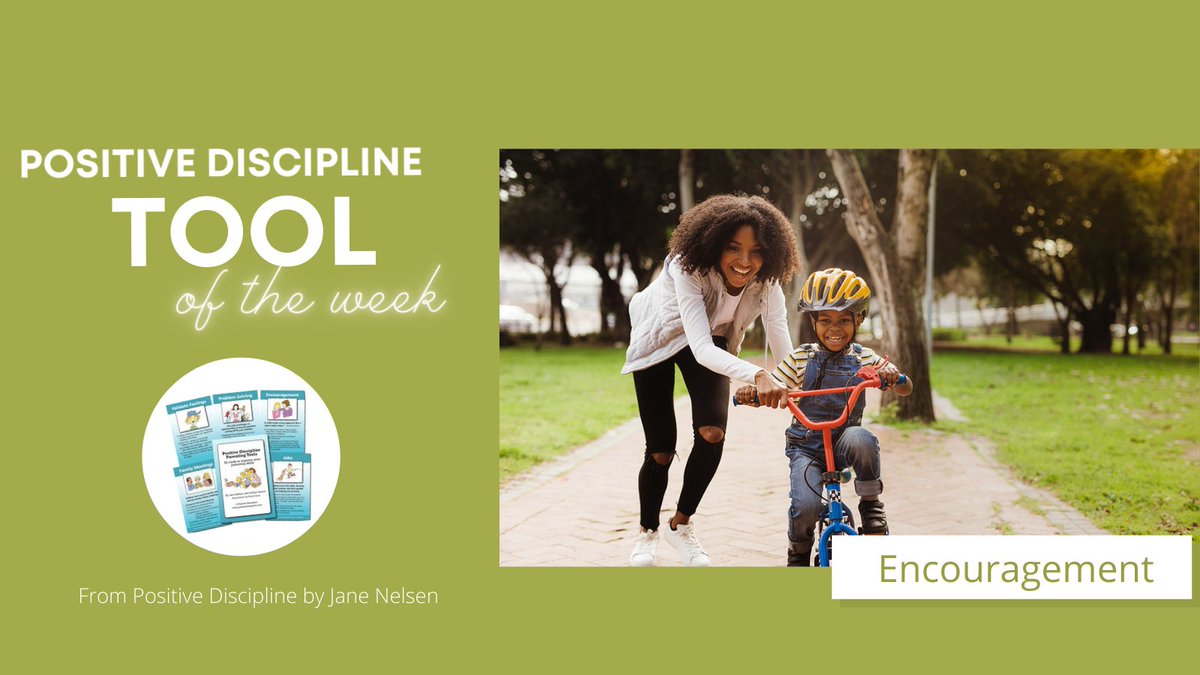 A misbehaving child is a discouraged child. When children feel encouraged, misbehavior disappears. Remember what Dreikurs said, "A child needs encouragement like a plant needs water." 

Read more about this Positive Discipline tool at positivediscipline.com/articles/encou…