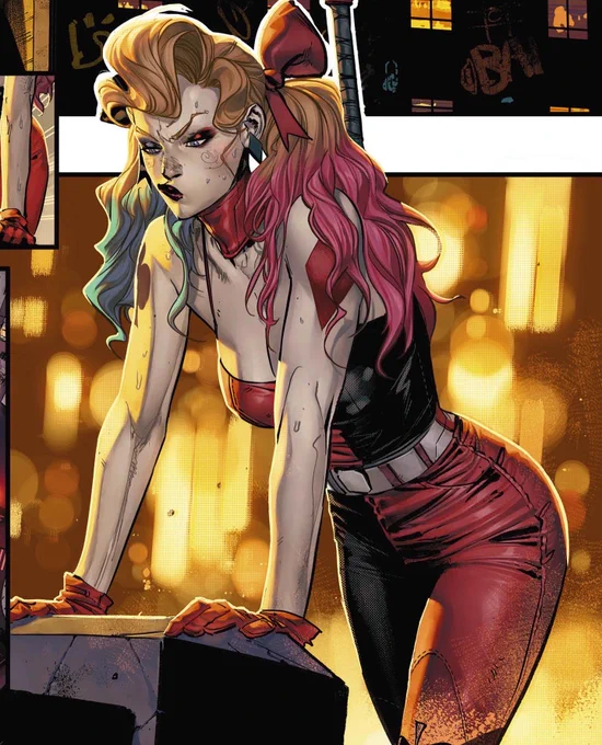 So.. what #harleyquinn do you prefer? The #JokerWar Harley.. or #FearState Harley??  #batman amazing ⁦@tomeu_morey⁩  colors! 🔥🔥🔥 