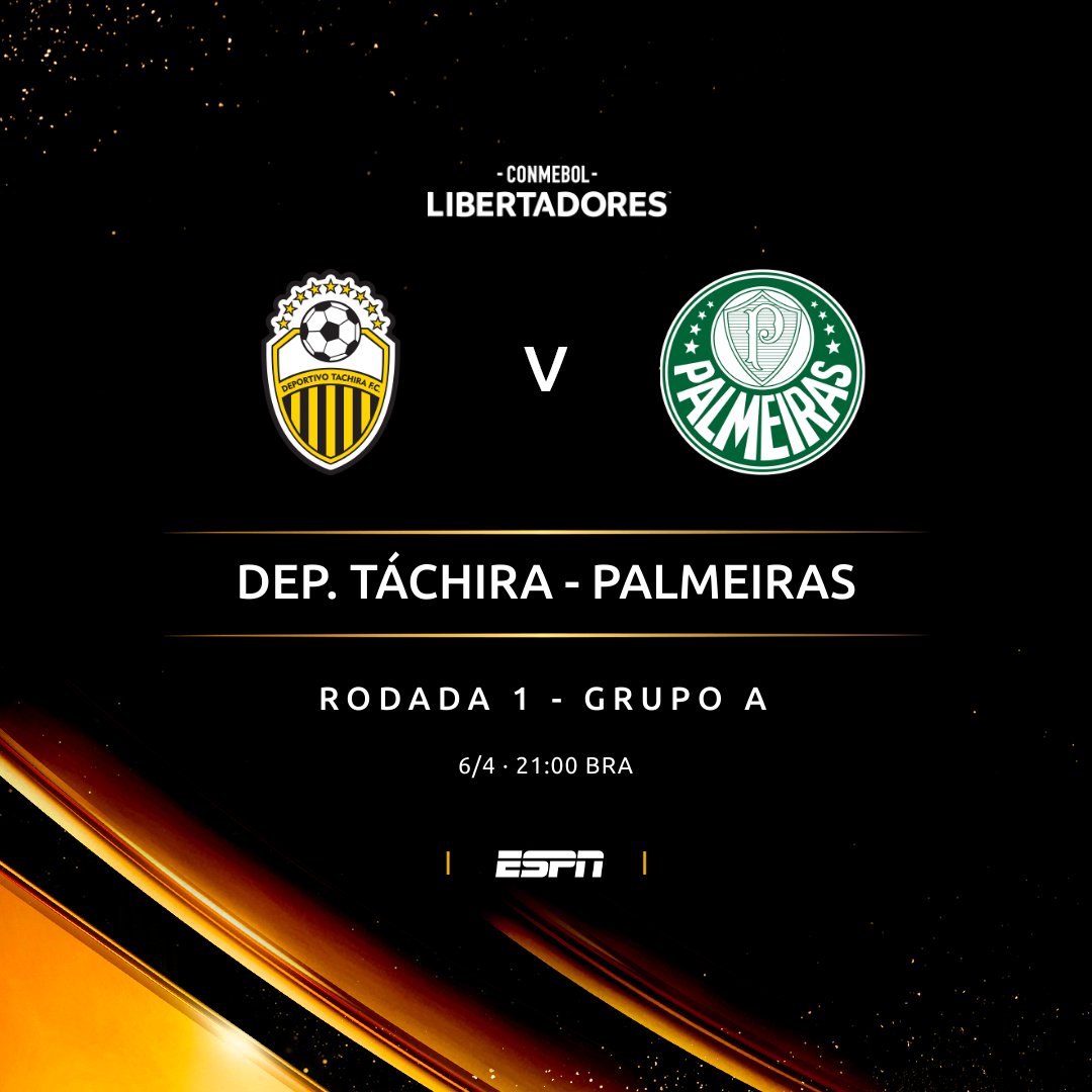 Deportivo Táchira x Palmeiras