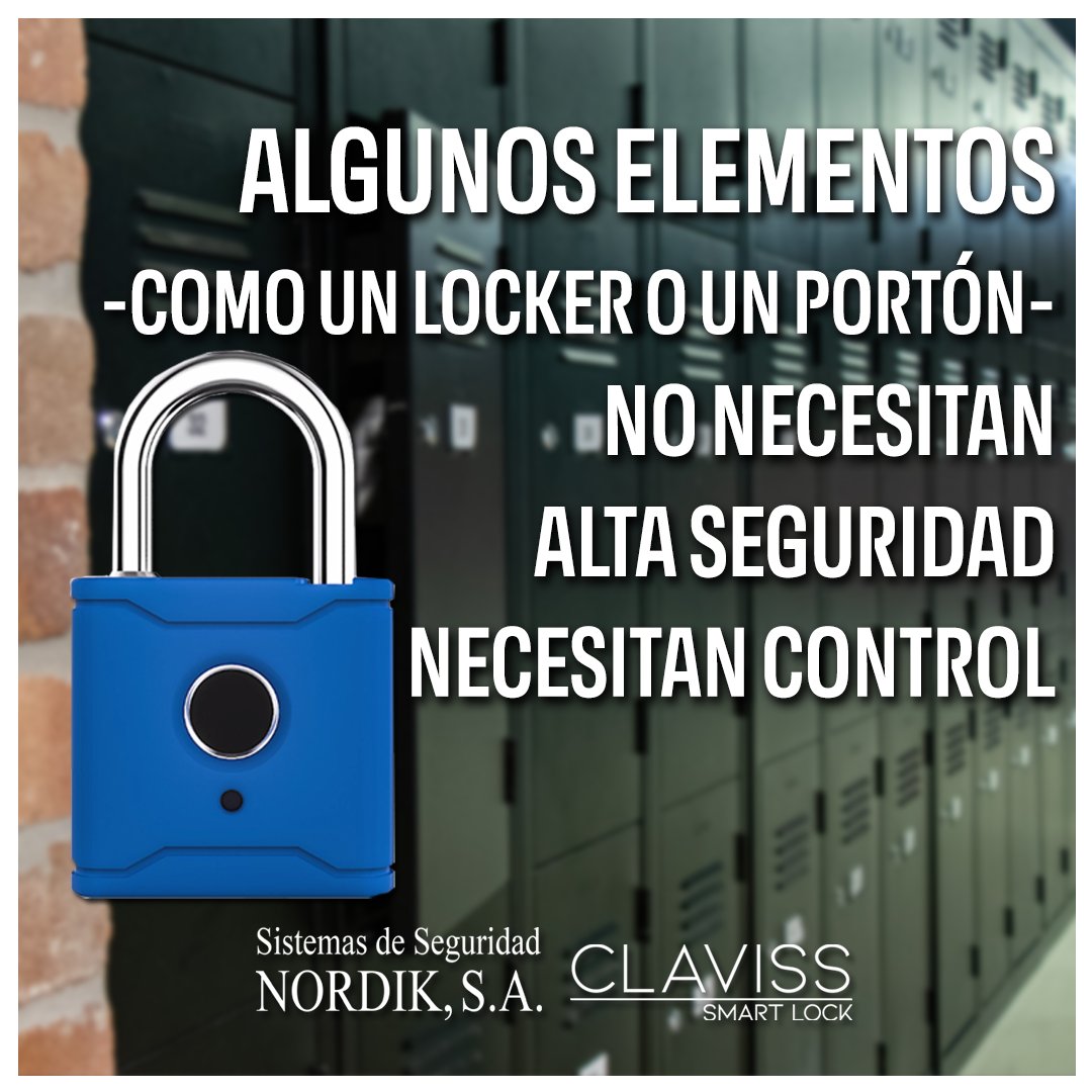 ssnordik's tweet photo. ¿Sabías que puedes otorgar permisos para abrir el #candado #claviss a distancia? 

🕵🏻 También puedes realizar AUDITORÍAS: un aspecto clave para disminuir amenazas internas como el hurto.
⁣
Este #controldeacceso está disponible en Venezuela.⁣ ☎️ Contáctanos: 0212-2863208 https://t.co/O3NFB3Y52W