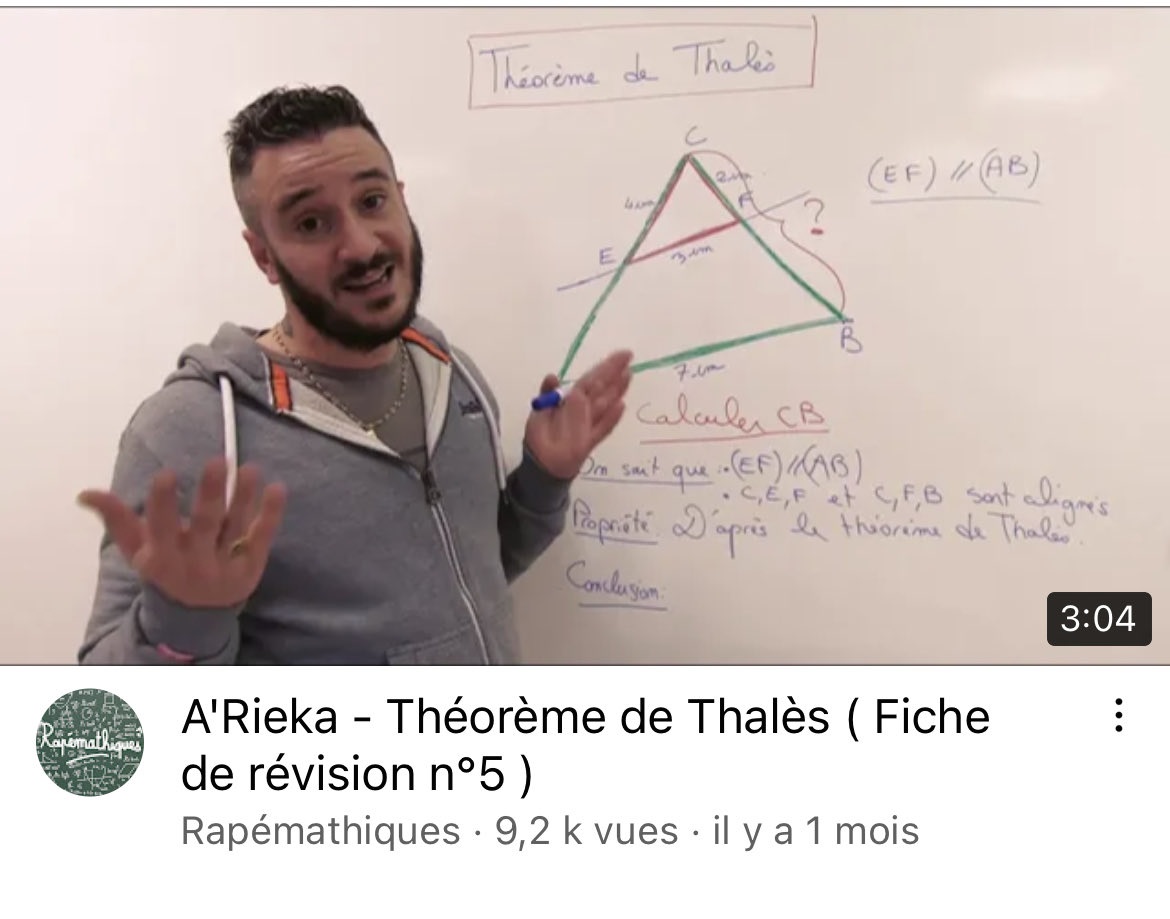 isafil's tweet photo. Immense coup de coeur pour la chaîne de #rap et de #maths d’⁦@AriekaOfficiel⁩ ❤️

Talent, humour, efficacité … Respect ! 

https://t.co/9dinLEldQc https://t.co/yj3T5lRIFH