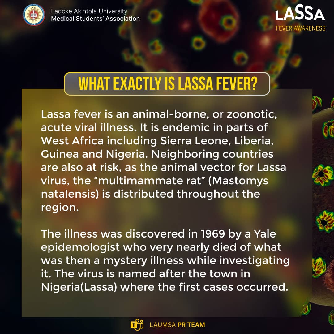 #LassaFeverAwareness