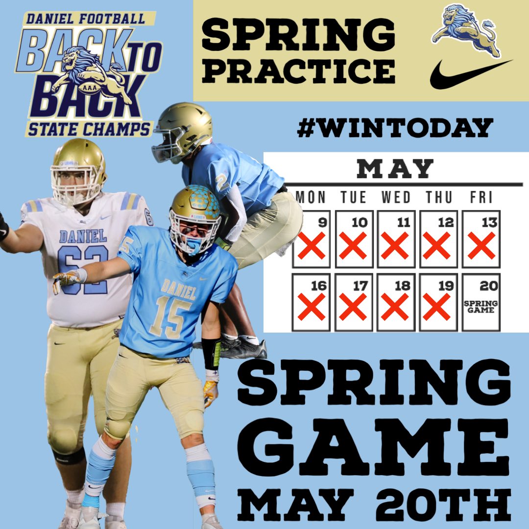 It’s getting closer, only 5 more weeks! College coaches come check out some of the best players in the state! #WinToday