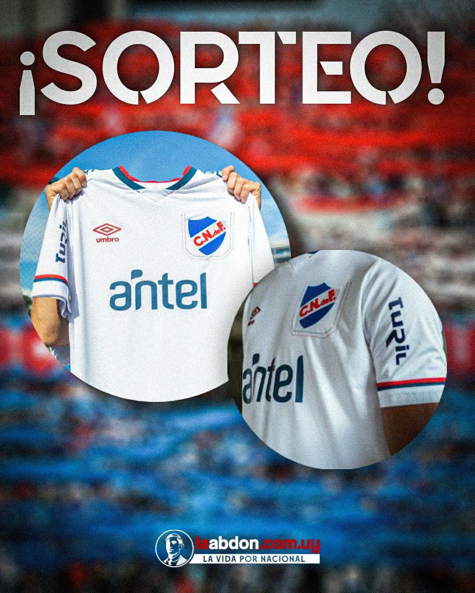 𝗦𝗢𝗥𝗧𝗘𝗢 | NUEVA CAMISETA DEL DECANO  🤩

¿Te querés ganar la nueva camiseta del Decano?

✅Requisitos:

1- Seguirnos <a href="/laabdon/">laabdon.com.uy</a>

2- Etiquetar 3 amig@s en los comentarios

3- RT 

Se sortea el 18/4
Mucha suerte a todos 🍀🇳🇱