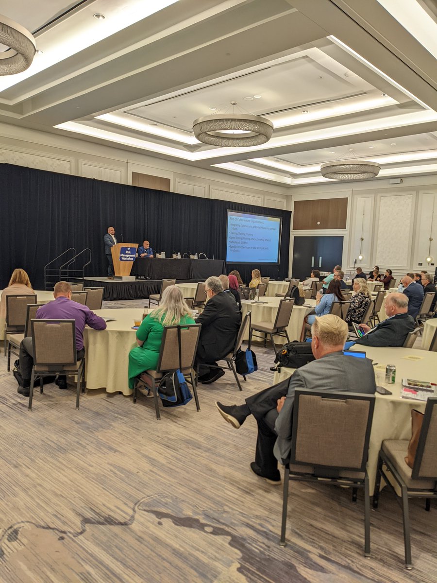 ESI_hcm's tweet photo. Hope you had a chance to check out John Ykema's update on #CyberSecurity at the @NAPEO  - The National Association of Professional Employer Organizations Risk Management Workshop.
It's been a great event so far, looking forward to tomorrow!

#riskmanagement #eESI #PEO #NAPEO https://t.co/ilyxmaB2kx