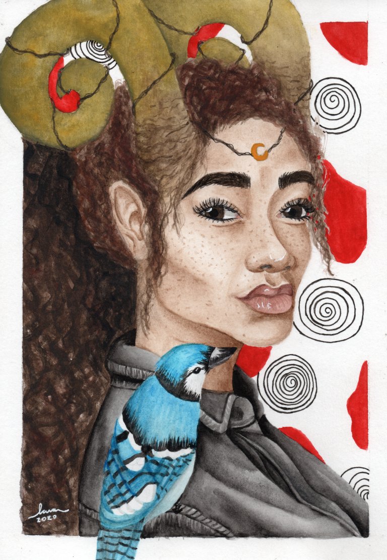 marco__zero's tweet photo. Hey #CNFTCommunity 

My wife is an AMAZING artist - she works mainly with paper and watercolor - and did some pieces when the pandemics started.

We are thinking of launching it as #CNFTs, since we need to gather some money 💸

What do you think of her art?
#NFTs #CardanoNFTs https://t.co/eu7AelFzsz