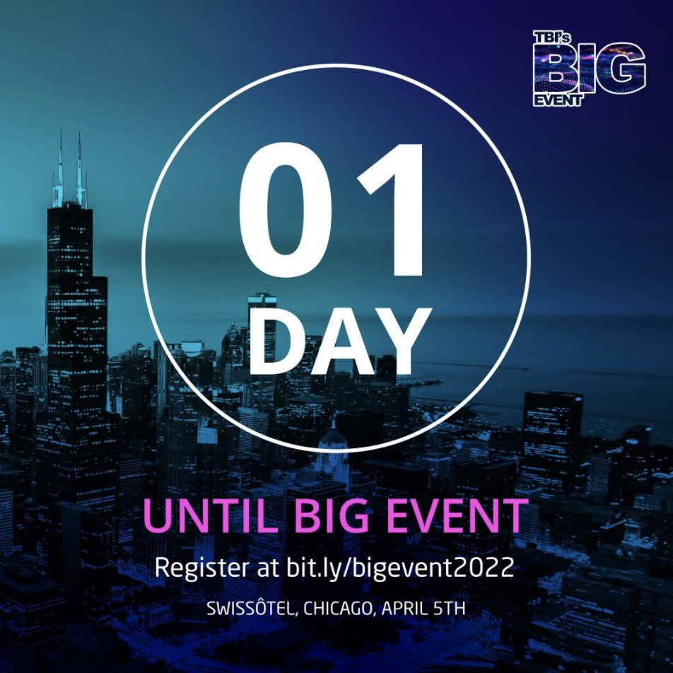 TOMORROW! Join #Five9Partner @TBI_Inc at this year's #TBIGEvent! Don't miss the BIGGEST in-person event of the year, packed with valuable information & resources for #TBIPartners. Register now! #PartnerPowered @kelliemcmilla16 @ButterbaughJake @MarkErvin7 spr.ly/6011KxObT