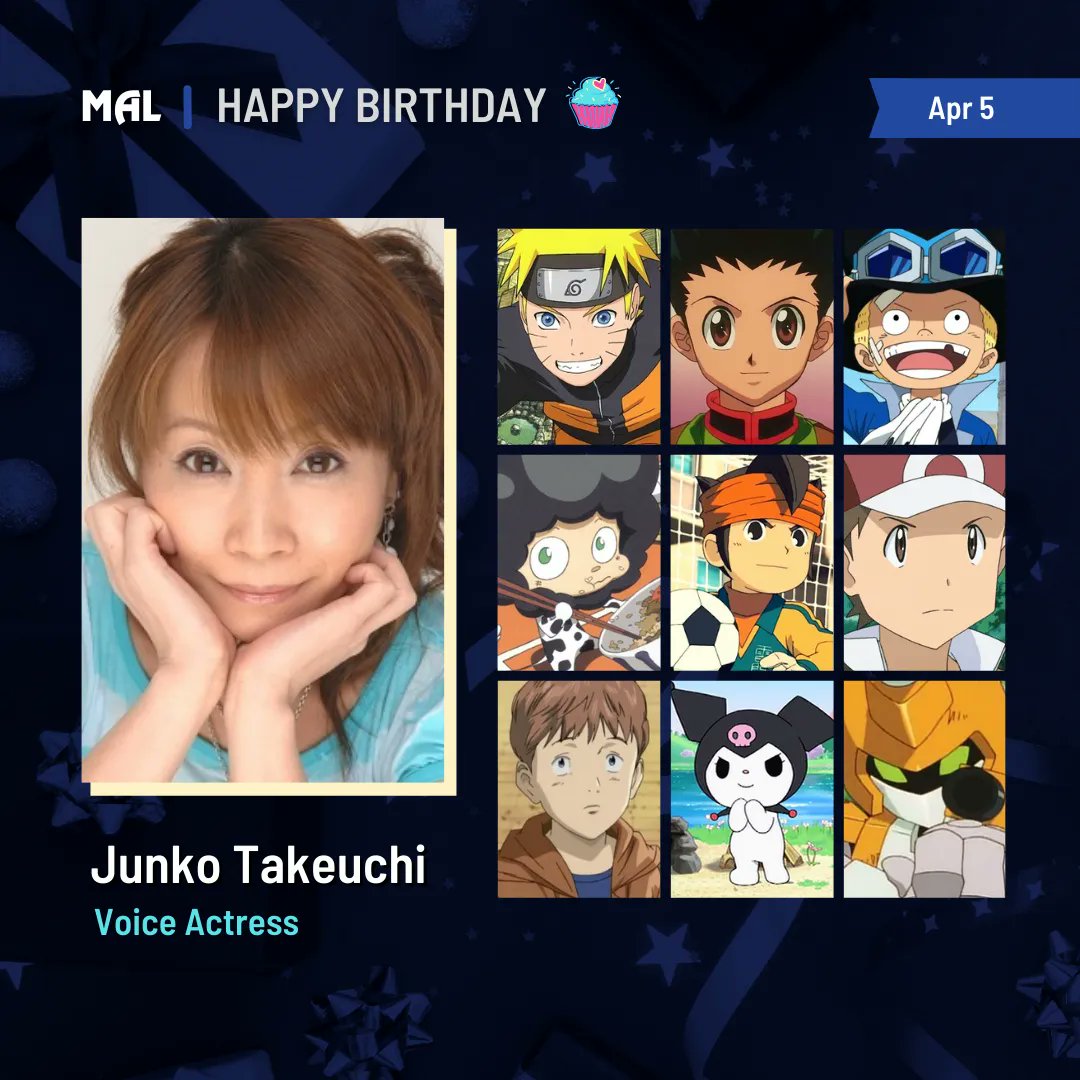 Happy Birthday to Junko Takeuchi! Full profile:  