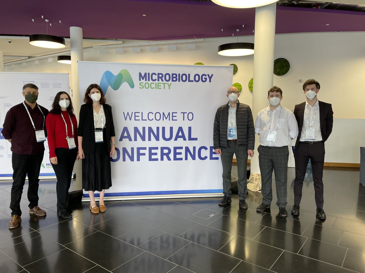 RLRGroup's tweet photo. Our research group is well represented this week at the Belfast @MicrobioSoc #Microbio22, with 2 talks and 2 posters! Come and meet us! #gutmodels #AMR #rapiddiagnostics #albamarot #avian #Ecoli @Joy_Leng @AuroreC_Poirier @JamesAdamsUoS @JaiMe_Hat @RobLaRagione https://t.co/gQJ3uFkjFX
