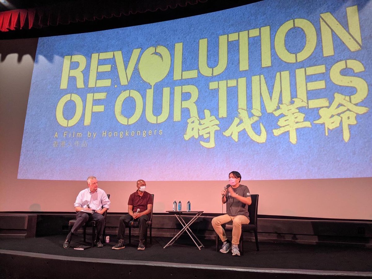 Az4HK's tweet photo. Thank you to everyone who came to the first “Revolution of Our Times” screening in #Tucson yesterday! 

Stay turn for our next screening on April 10th (Sunday) in #Tempe @TempeCinemas 

#RoOT #MovieScreening #時代革命 
#standwithhongkong #Hongkong https://t.co/GTCVnJK0y0