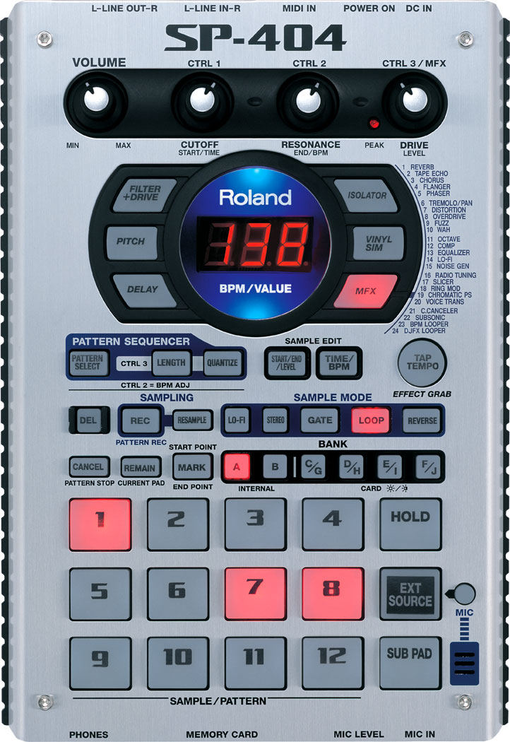 1) Roland SP-404 Videos Thread