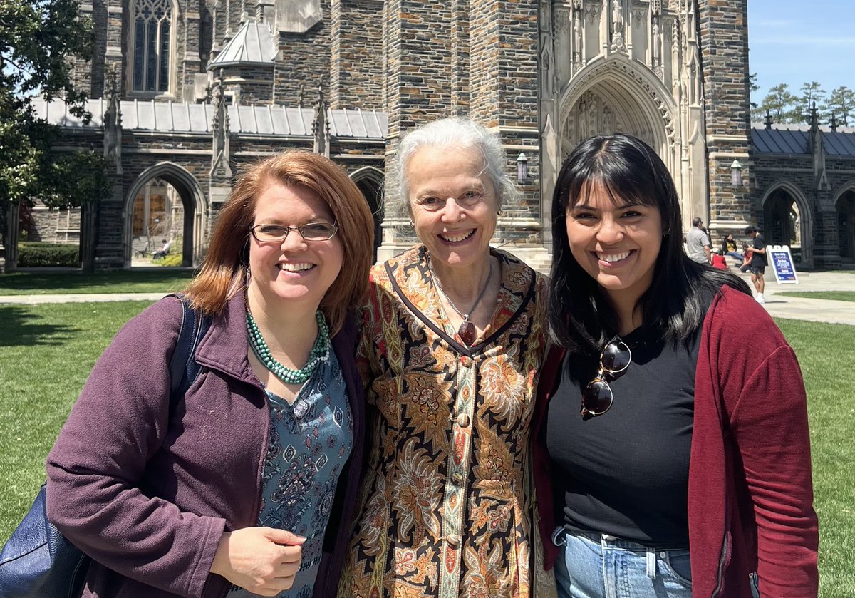 What a gift it is to be mentored and cared for by these two remarkable people!!

A year ago I officially decided to leave my job to go to grad school and couldn’t have done it w/o their encouragement :-) (&amp; letters of rec lol)