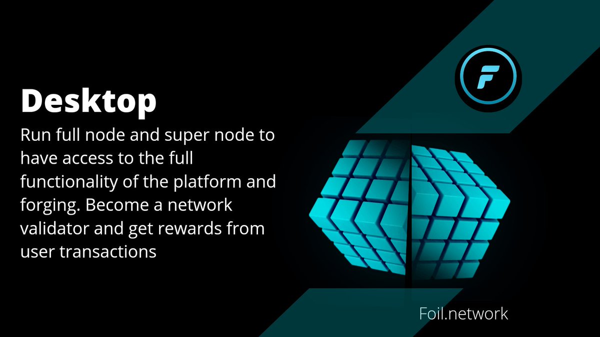 Did you know? <a href="/FoilNetwork/">FOIL NETWORK 🚀</a> has two accounting units involved in it: Foil and MVolt. This model lets users participate in the ecosystem without reducing their stake in the network. 
Join today! #defi
#blockchain #Metaverse #crypto #foilnetwork