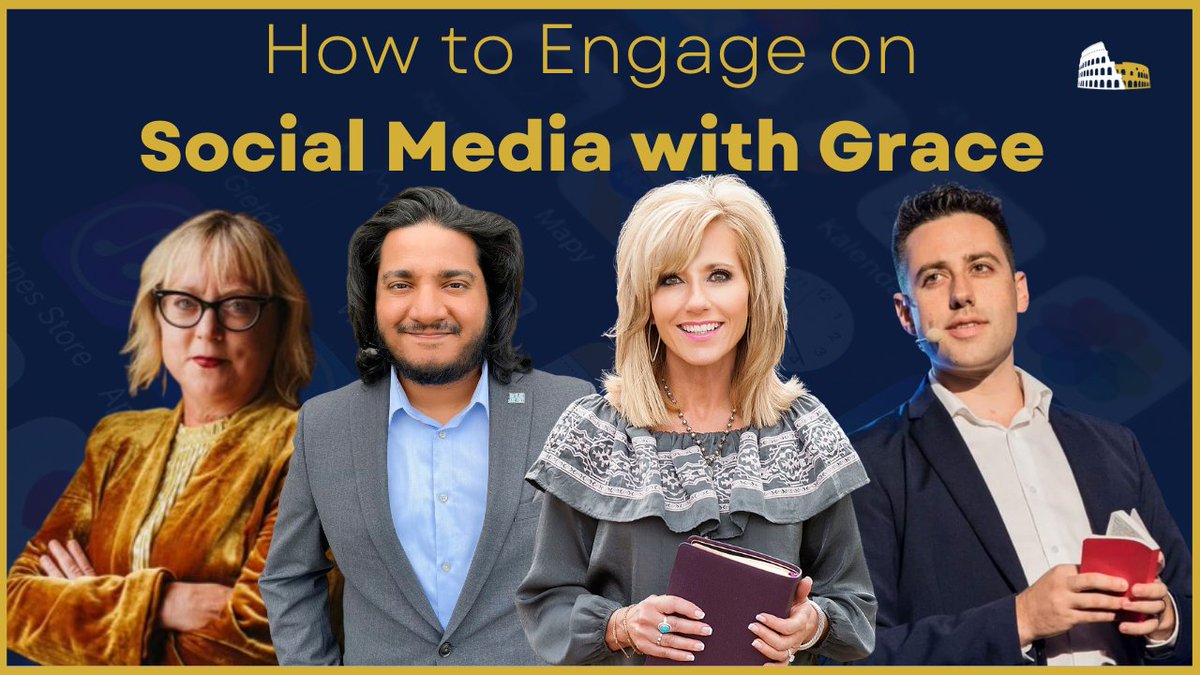 Beth Moore, Dr. Karen Swallow Prior, Joash Thomas, and Daniel Gilman with the Centre for Public Speaking