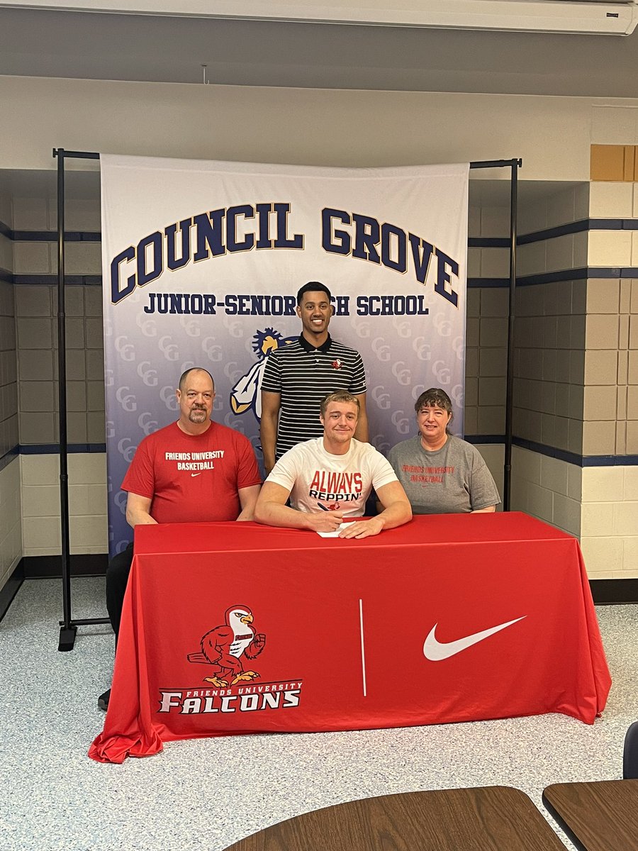 cghs_basketball's tweet photo. Congratulations to @koenhula00 on his signing with @FriendsU! Koen finishes his HS career as the Brave’s career leader in rebounds (627), steals (143), &amp; drawn charges (65) as well as finishing 8th on the all time scoring list (820). https://t.co/2uVOgSP9e6