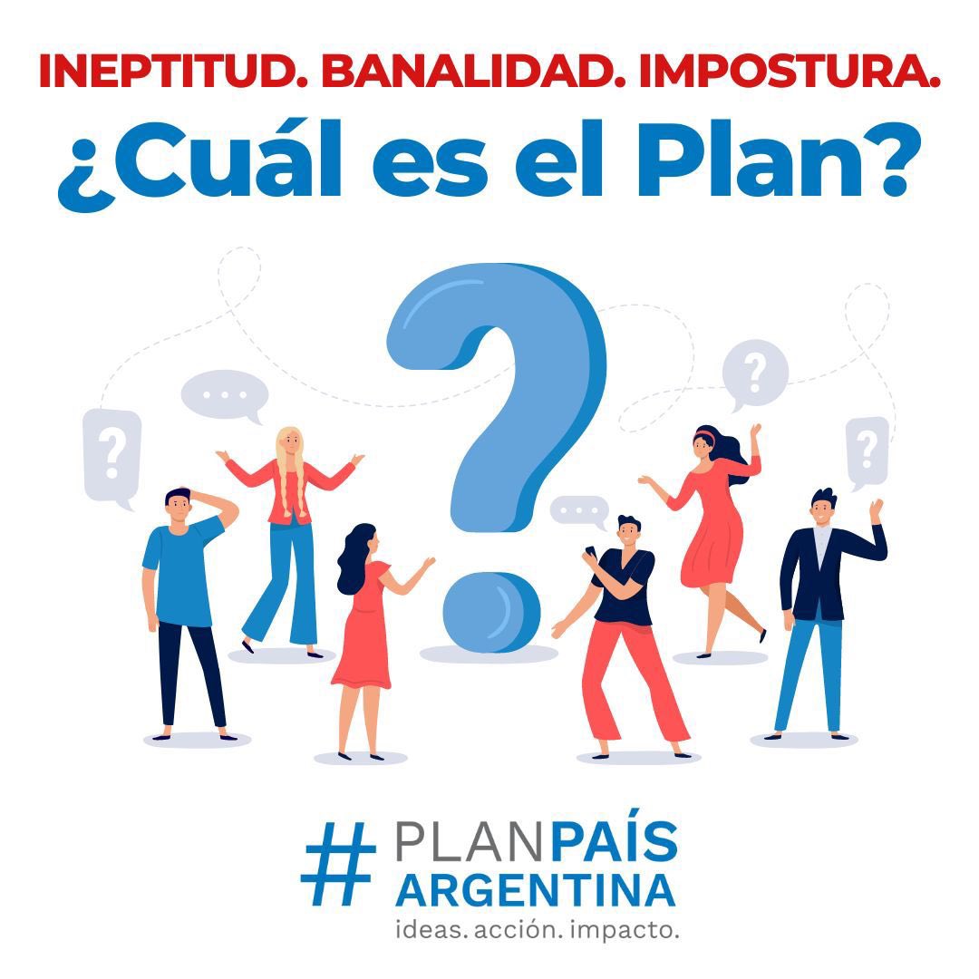 planpaisAR's tweet photo. MÁS INEPTITUD, BANALIDAD E IMPOSTURA.

¿Cuál es el Plan?

📲 Leé el post completo https://t.co/56vRcP1Rpd
 
📢 Ciudadanos: fijemos la agenda.
 
Sigamos trabajando.
 
#YoQuierounPlanparaMiPaís 🎯
#RenovacióndelaPolíticaPartidaria

Sumate en https://t.co/2Lkj9Wo6Xk https://t.co/91EPLlNGgO