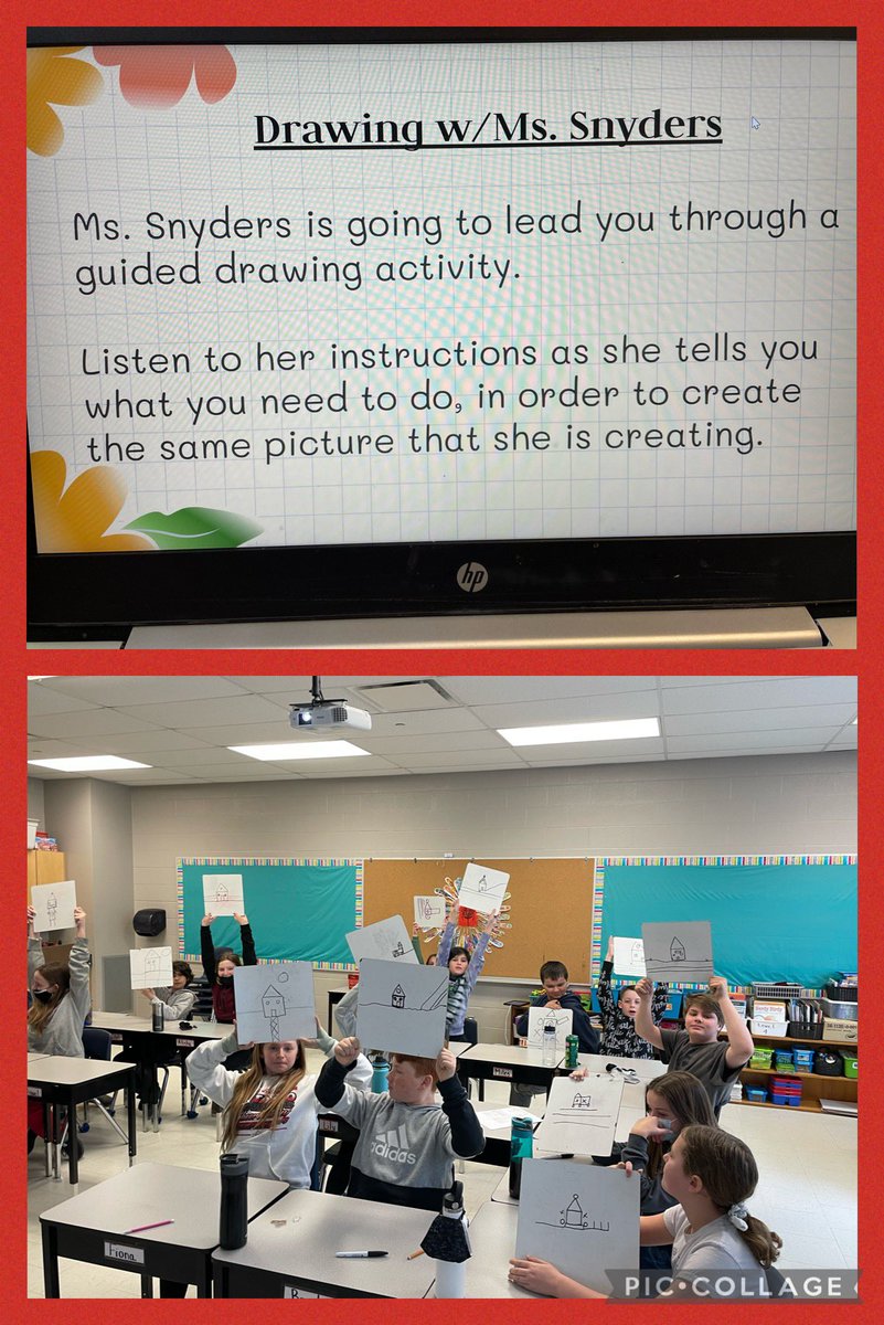 mniles4's tweet photo. Introductory activity for procedural writing. Students quickly noticed the importance of clear instructions! @Mich_Holder @Lockes22 #lockespride https://t.co/fnWjUZR51v
