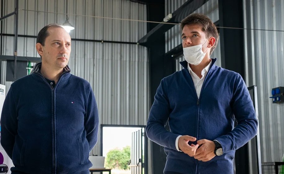 midimisiones's tweet photo. El presidente del Parque Industrial @christianpiatti, junto al diputado provincial @lucasaromero, dieron inicio a la primer clase del curso de Diseño, Moldería y Producción de Lencería del MiDi 👙| #MiDiFashionLab
@gobmisiones https://t.co/gkwxePELBo