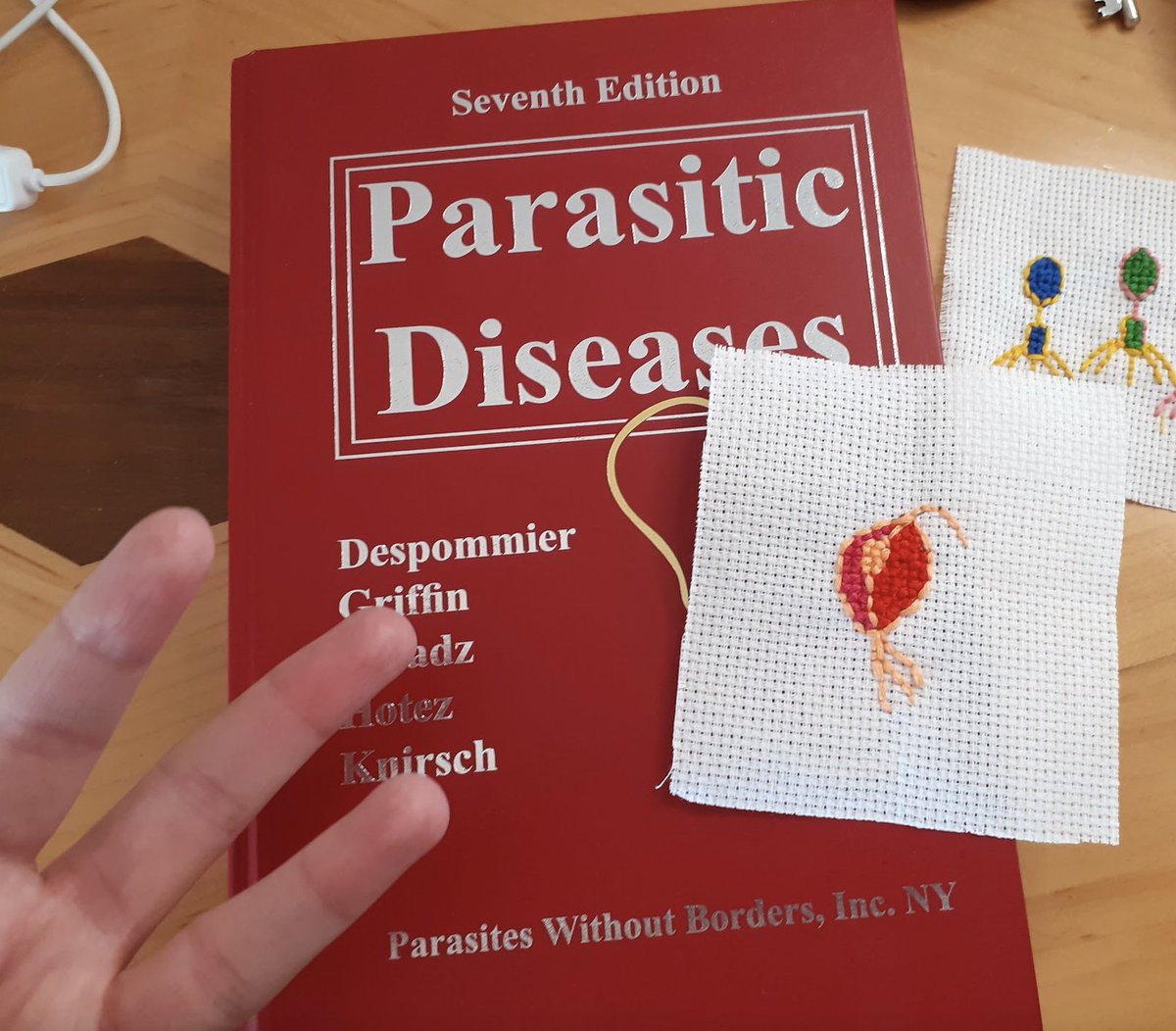 Win a copy of Parasitic Diseases! Written by some of the top parasitologists &amp; ID doctors in the field &amp; an educational resource covering all aspects of parasitic diseases. Follow @pwb_global &amp; 
<a href="/womeninmalaria/">Women In Malaria</a>, like this post &amp; Retweet to enter. Giveaway ends 4/11/22 @ 12pm EST.