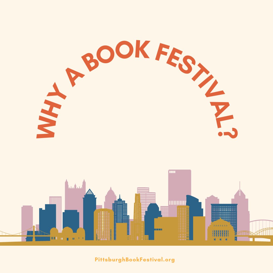Celebrate acclaimed authors &amp; poets, bookstores, publishers &amp; more on May 14th for the first GPFB. Happening at 6 venues across East Liberty. Everything is free but space is limited so register today! pittsburghbookfestival.org/registration