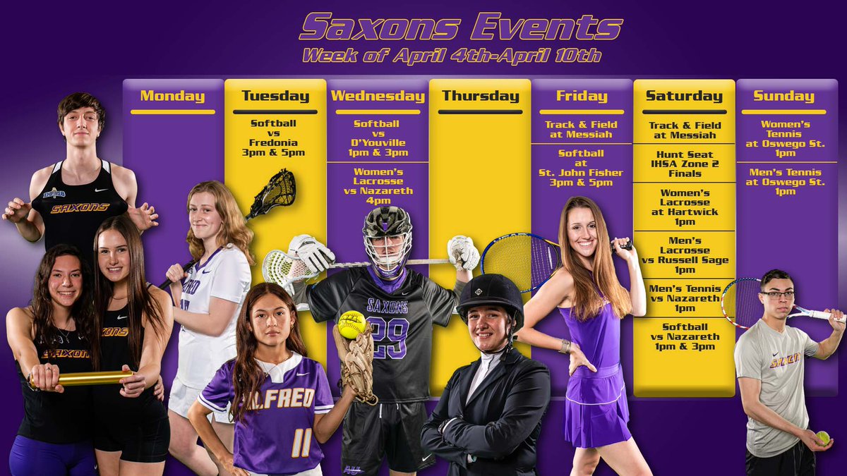 Alfred University Saxons tweet media
