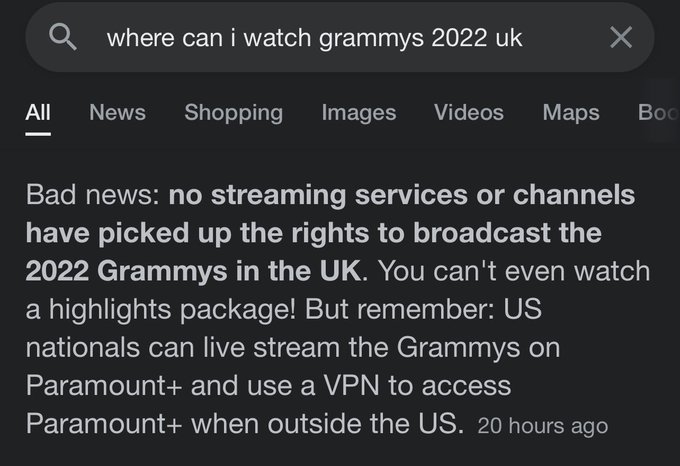 U.K. really said fuck the Grammys. No recap reels for me 😅 https://t.co/0gavo55siu<a href="/tag/legendsarceus"class="tags"><span>#legendsarceus</span></a>