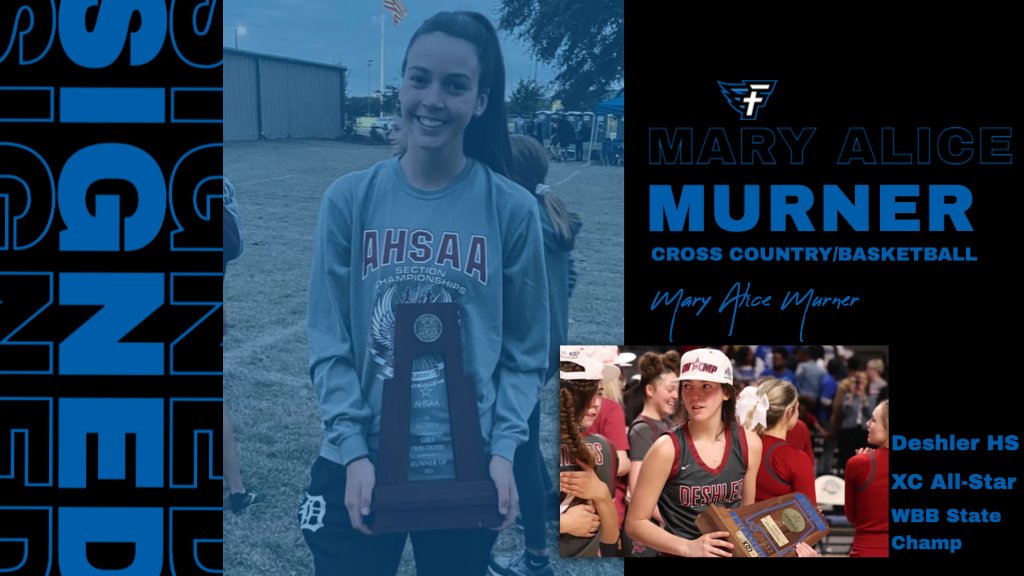 Deshler High's Mary Alice Murner becomes the first commit of the new Faulkner Cross Country program. She was part of the 2021 AHSAA North All-Star team.

She'll also be continuing her hoops career with the Lady Eagles. She won the 2022 AHSAA 4A State Championship with Deshler.
