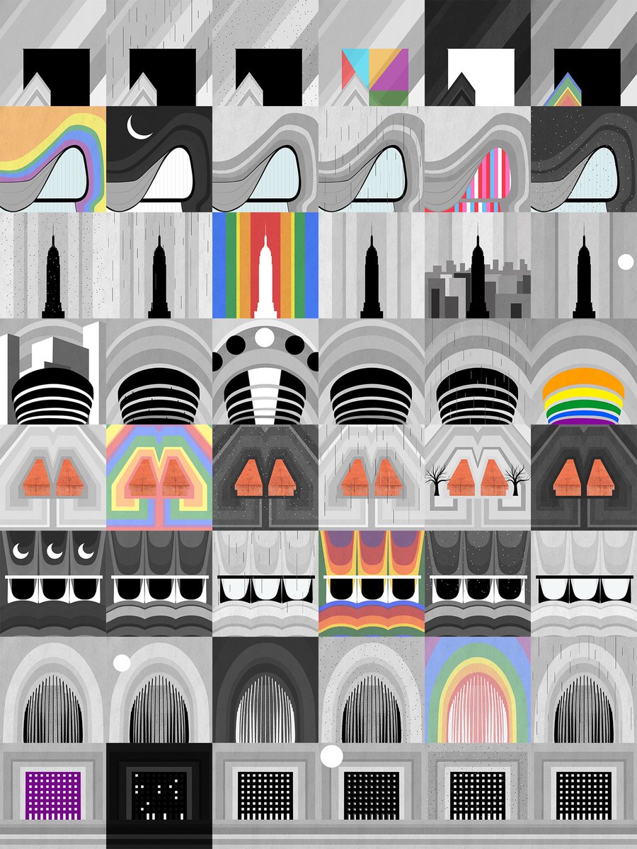 studiobatoni's tweet photo. #POLEIS We are back on social media presenting our first #NFT collection based on our greatest passion, #architecture.  A selection of 8 architectures of the most important architects in history, elaborated in different #GIFs . #cryptocurrency #NFTworld #NFTLaunch https://t.co/czdLgXOIjI