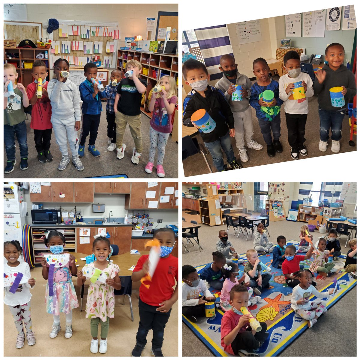 MrsJBonds's tweet photo. "I have to sing,I have to play.The MUSIC,it's not just in me,IT IS ME."-Coco 
We started WOYC with Music Monday! Working out to 🔤/sounds; practicing patterns with 🖐 clap beats 🎶; making instruments and playing our ❤s out; 🖍 about our favorite way to make 🎵;🕺💃at recess.👇 https://t.co/H0RsUKYBqO