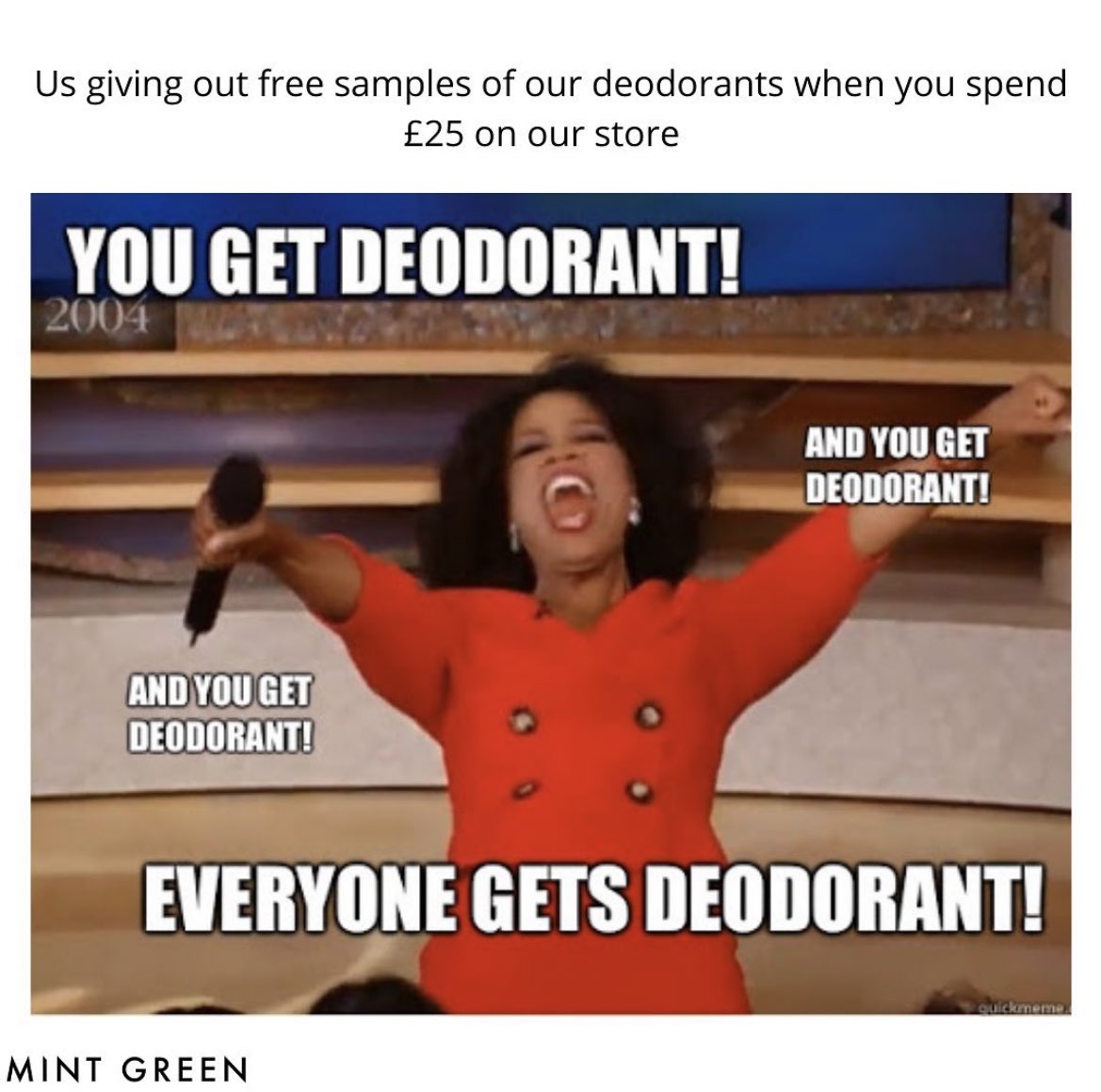 yourmintgreen's tweet photo. Deodorant queens🌿👑 https://t.co/kGMEjJwSJw