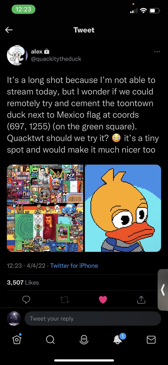 fckimgay's tweet image. quackity private tweet!!! (12:23pm central)