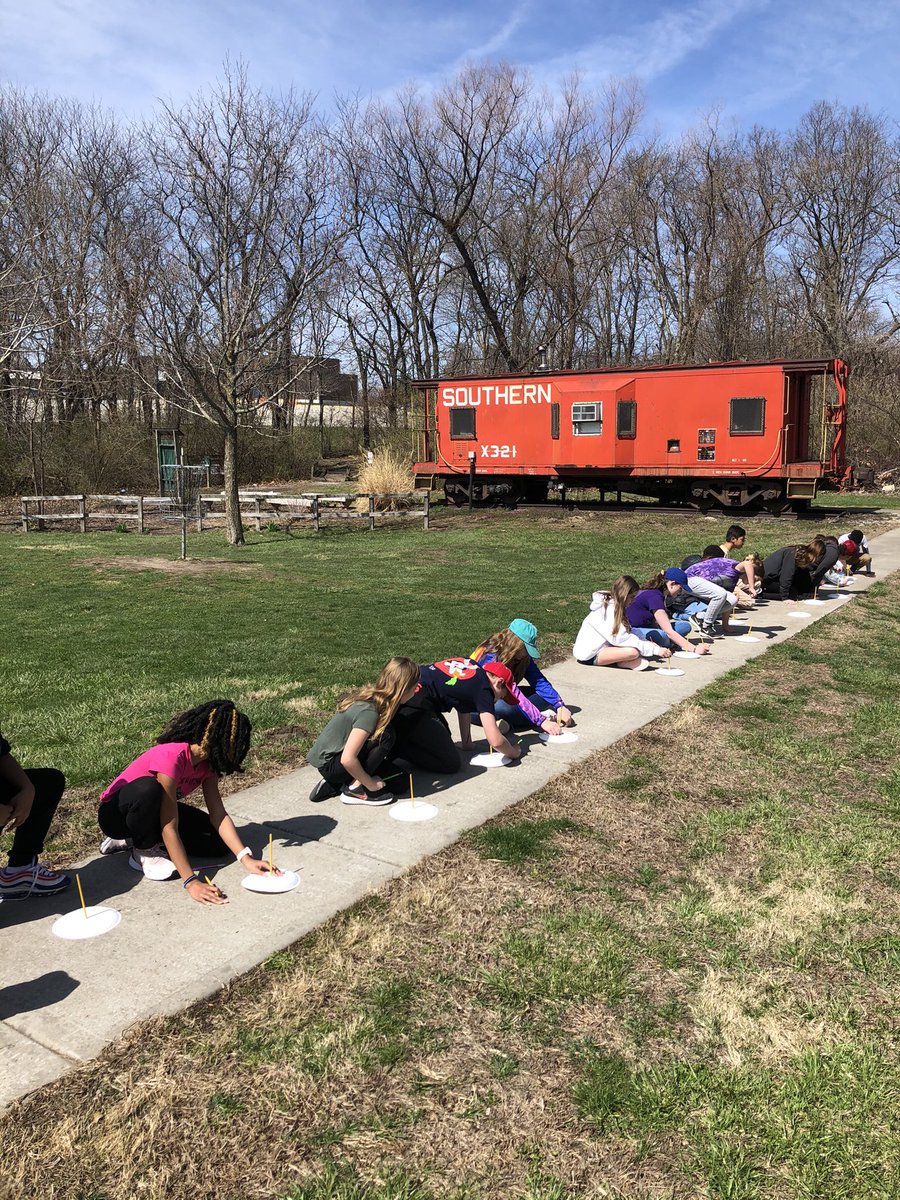 Finally enough #sunshine to calibrate our sundials! #science