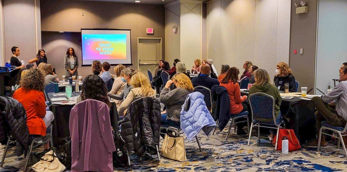 MascaSchool's tweet photo. And just like that✨#MASCA2022 is off to a start! Here is a behind the scenes look into our 4 pre-conference sessions: 1. Ethics 2. Graduate 3. Anti-Racism 4. Changing Counselor Roles https://t.co/R2AYMc1trJ