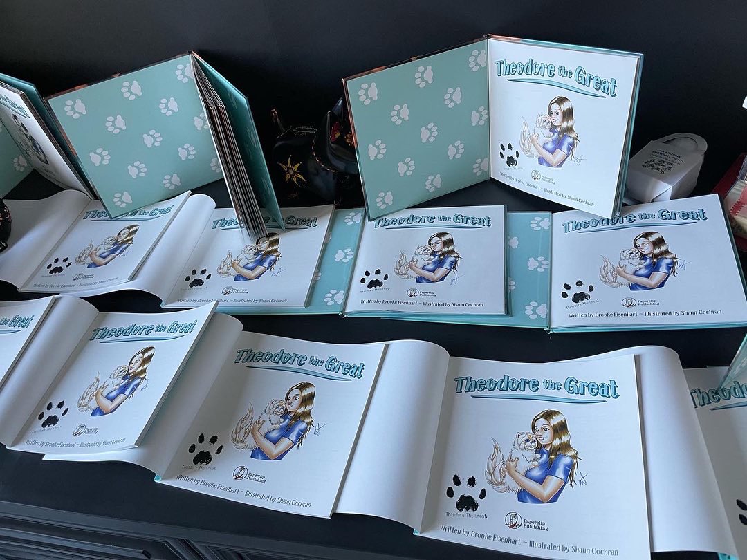 TheodoreSeries's tweet photo. Theodore’s books getting stamped and ready to be part of the Grand County Library System and Book Reward Program for Kids and Reading. Also some going to Austria to help kids learn to read English. Theodore is going to make an impact ❤️♥️❤️
#paperclippublishing #theodorethegreat https://t.co/zwTU9RScMV