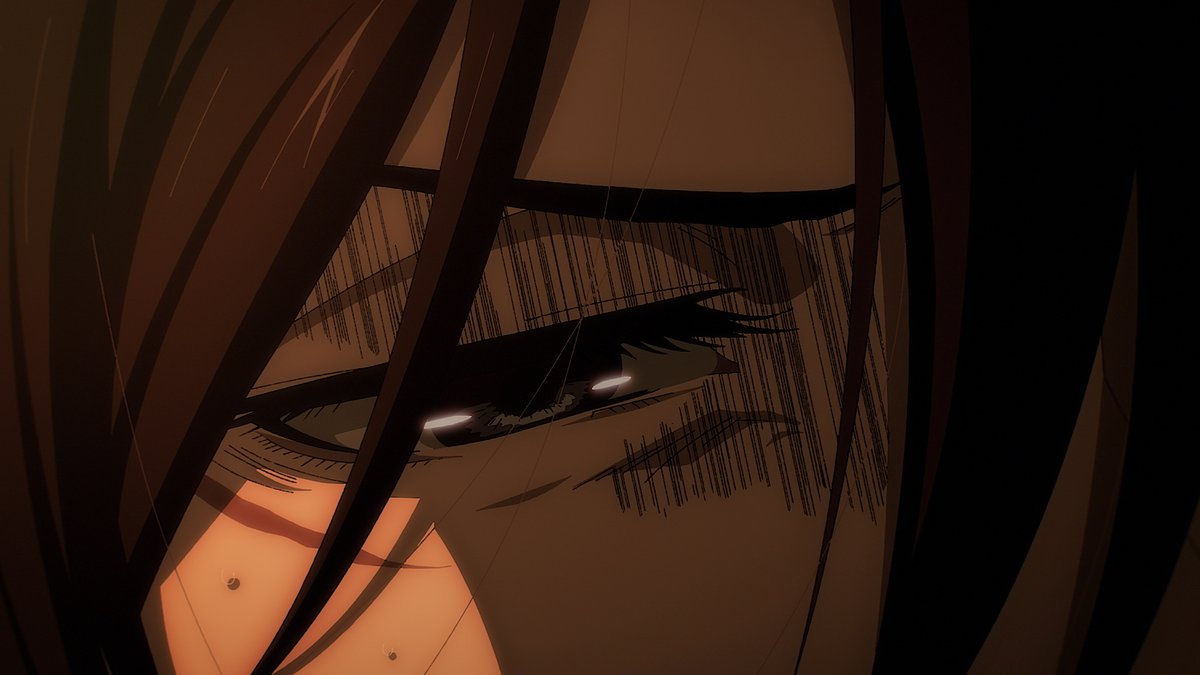 Wakanim's tweet photo. Une saison de L'Attaque des Titans moralement très difficile... 😔 https://t.co/LxFMAMfdQx