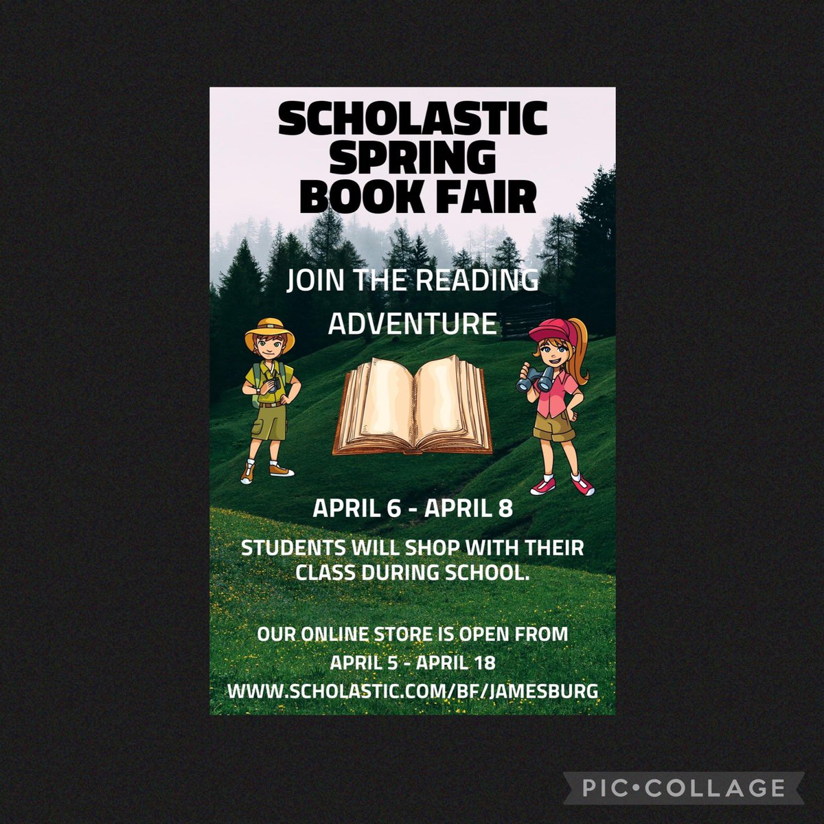 jamesburgpta's tweet photo. Let's get ready for the Book Fair!!!!

Students will be shopping with their classes this week Wed (4th &amp; 5th), Thurs (2nd &amp; 3rd), Fri (Kinder &amp; 1st). Preschool classes will be shopping in the morning each day. You can go to the book fair website to shop online as well. https://t.co/MAnubIlrTO