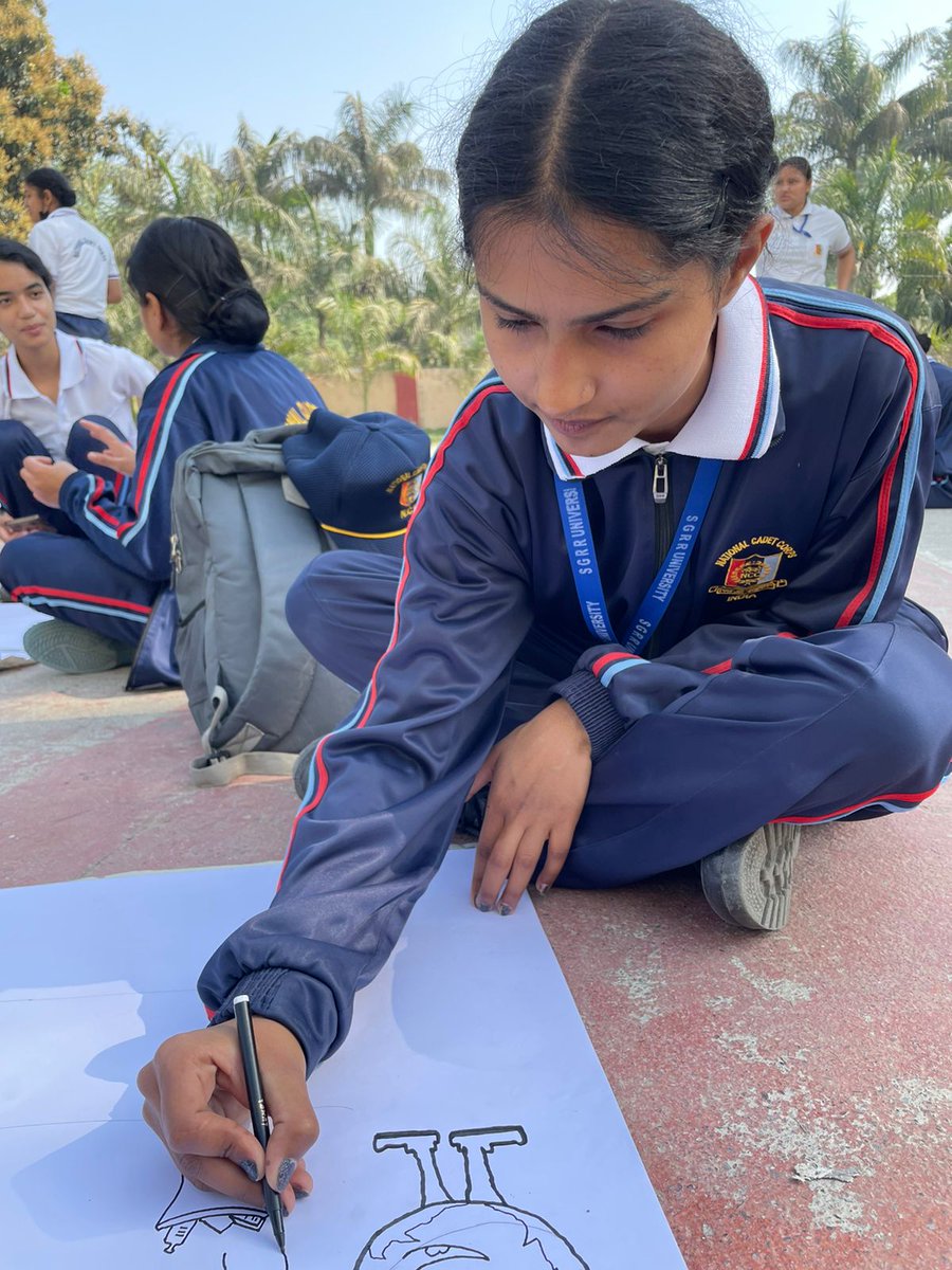 nccsgrru's tweet photo. Posters made by cadets under Puneet Sagar abhiyan
@HQ_DG_NCC @BhoomiYouth https://t.co/b90Xh4OIsI
