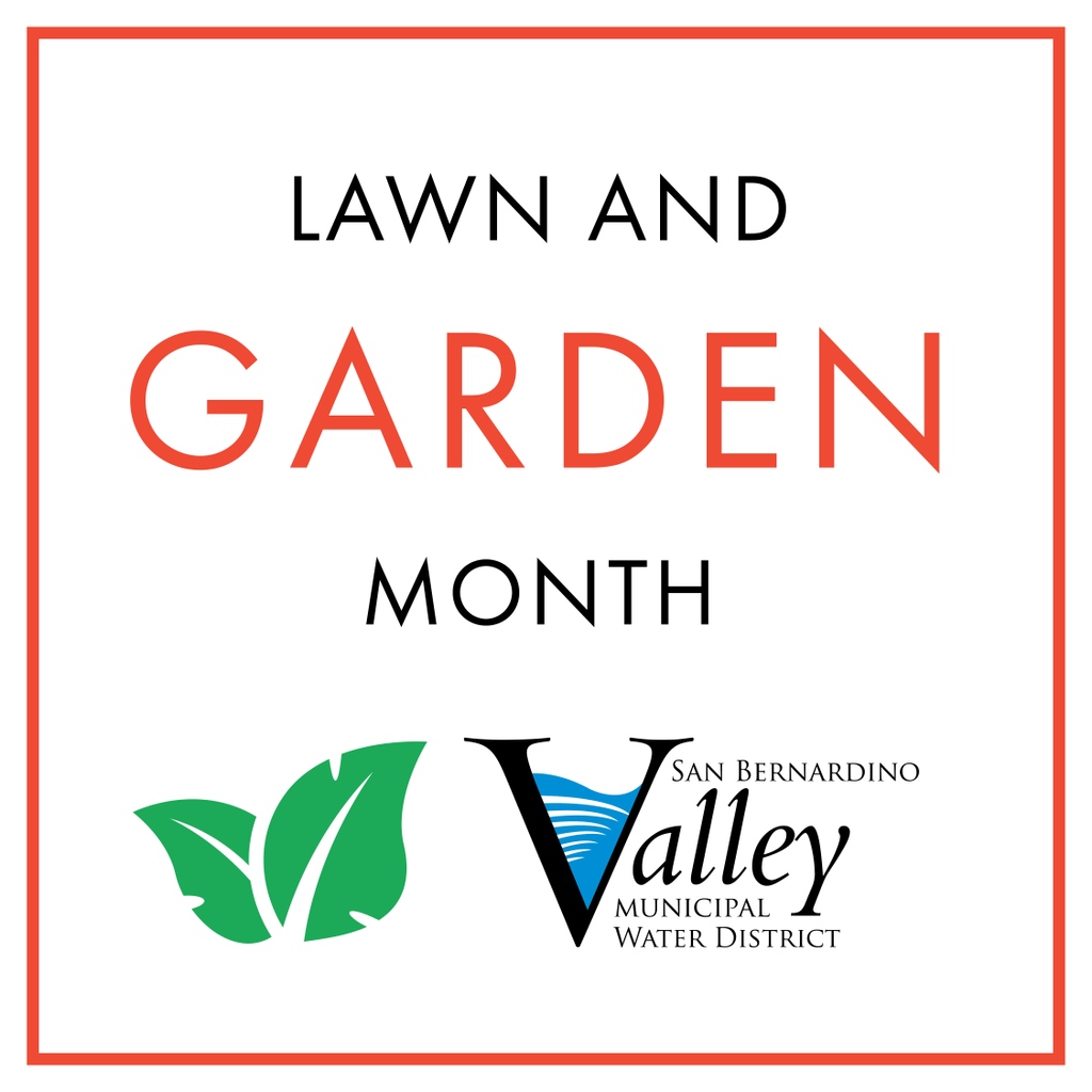 SBVMWD's tweet photo. It is Lawn and Garden Month. Find California friendly garden inspiration and plant recommendations at https://t.co/RpYfi4sLRX #CAfriendly #LawnandGardenMonth #SBVMWD #ValleyDistrict https://t.co/mD1ypQshfj
