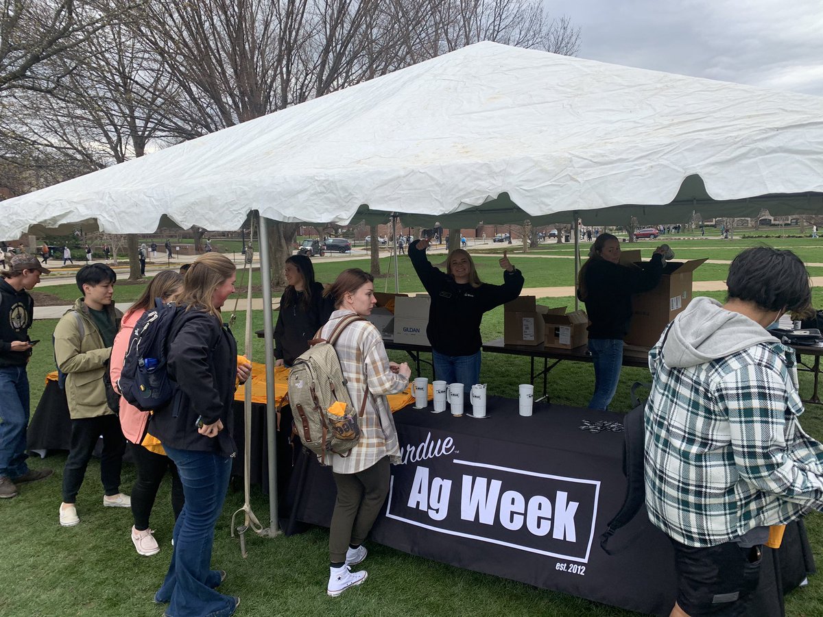 megrotjan's tweet photo. Excited for @PurdueAgWeek this week at @LifeAtPurdue! Fun events planned by the Ag Week team. 🌾🚜 https://t.co/vz4Bpd7LGE